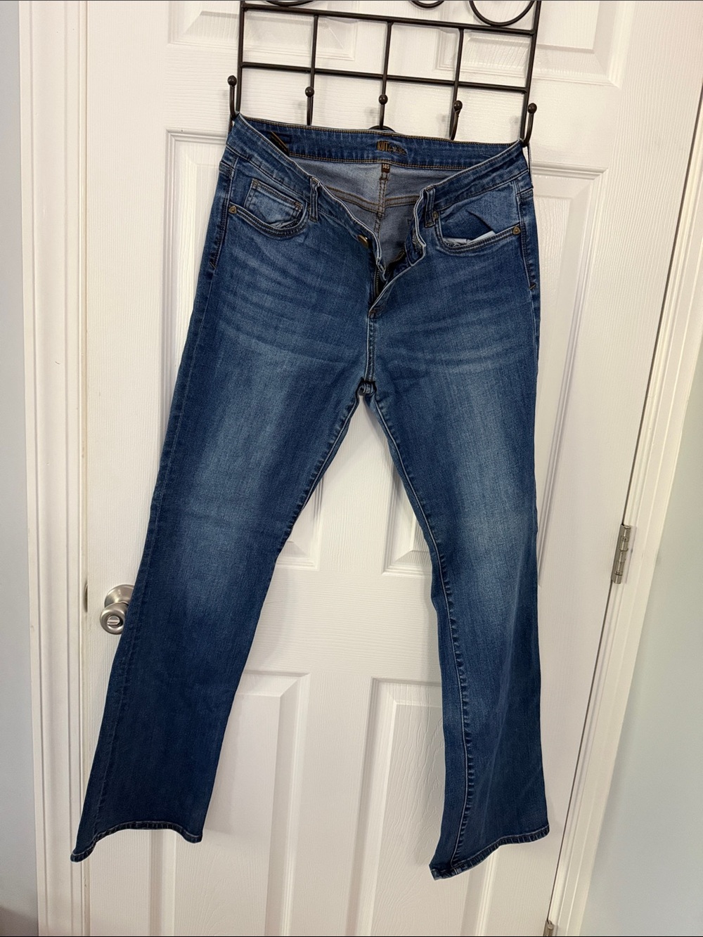 Kut from the Kloth Women's Dark Blue Flare Jeans
